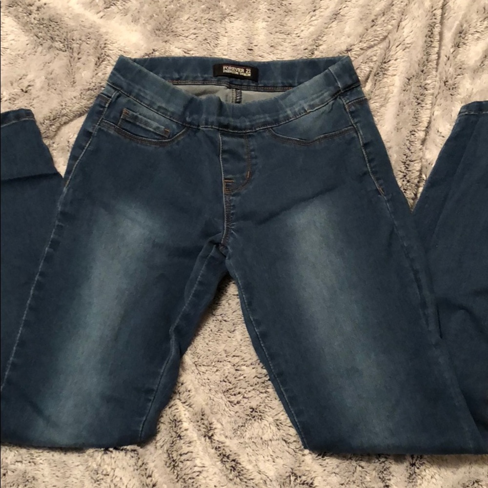 Low rise jeggings